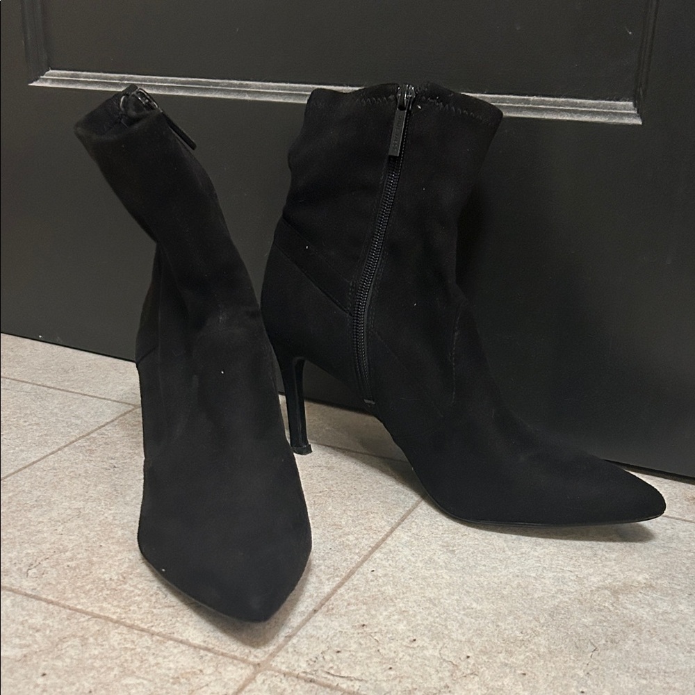 Elegant NINE WEST Black Women's Ankle Boots